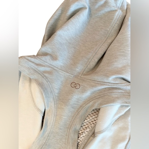 The CALIA Women's Effortless Heather Sleeveless Half Zip Hoodie NWOT Sz Small - Picture 5 of 9